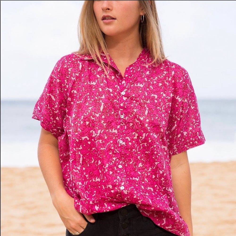 NWT Acacia Mombasa oversized shirt/dress